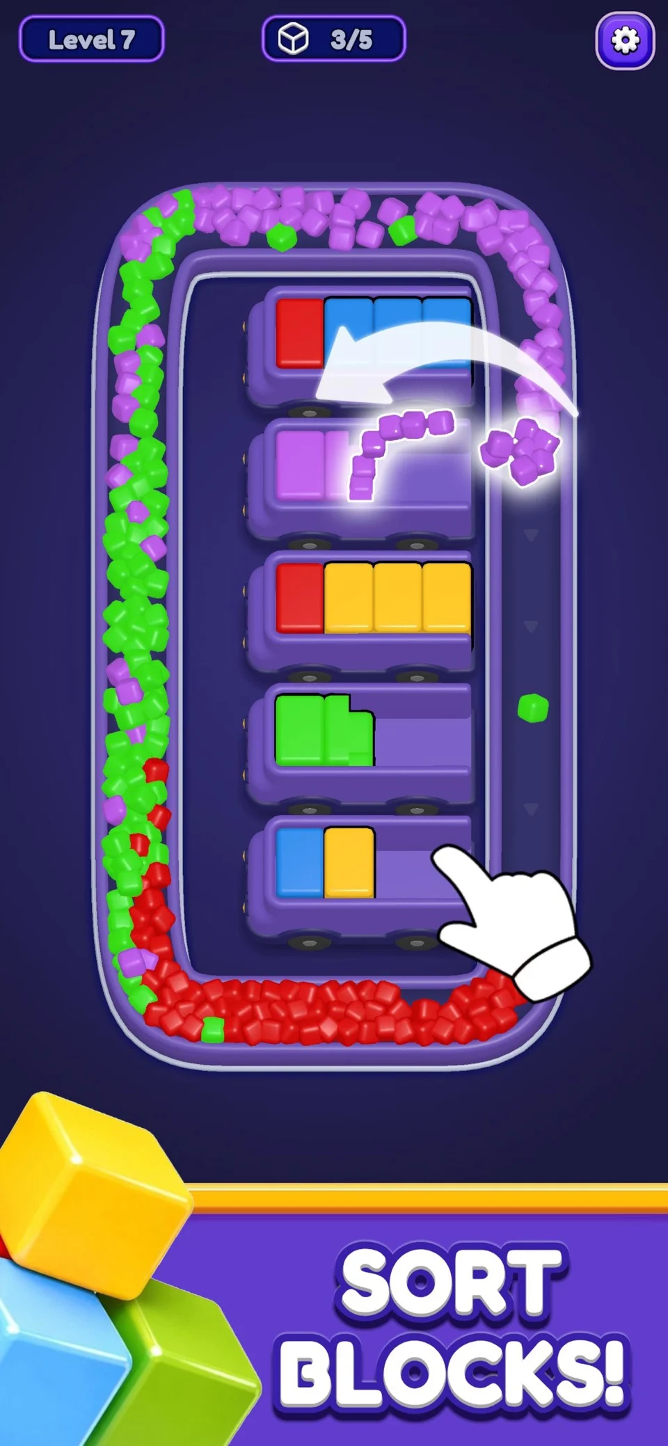 Loop Sort gameplay screenshot